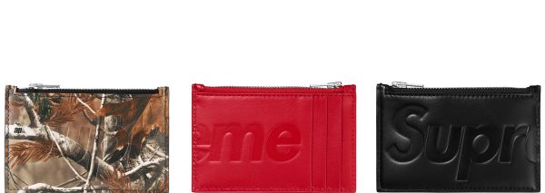 Leather Zip Card Holder