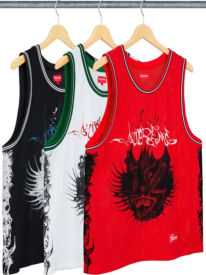 新品シュプリーム　タンクトップ　Animal Basketball Jersey Spring/Summer 2020 Preview – Supreme