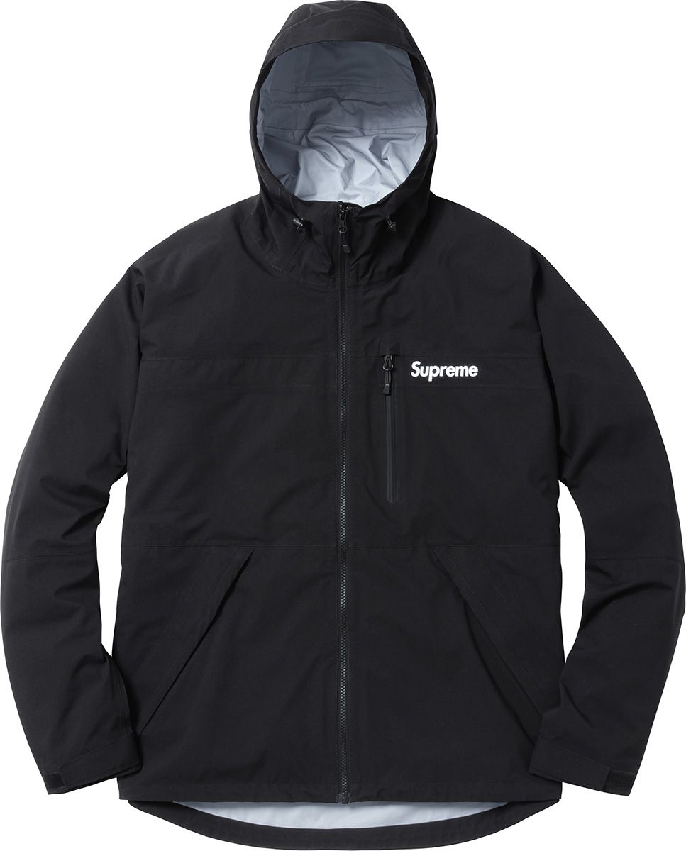 Supreme / 17AW/Taped Seam Jacket/ジャケット/M/ナイロン/BLK// Spring/Summer 2017 Preview – Supreme
