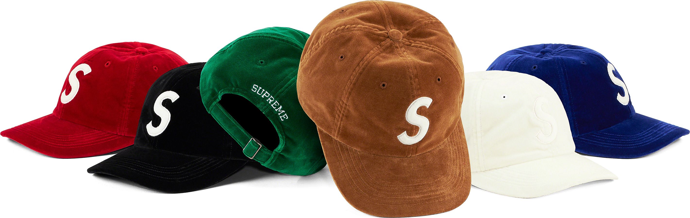 帽子 Supreme Big Stitch 6-Panel Cap Supreme Big Stitch 6-Panel (FW20) - $48