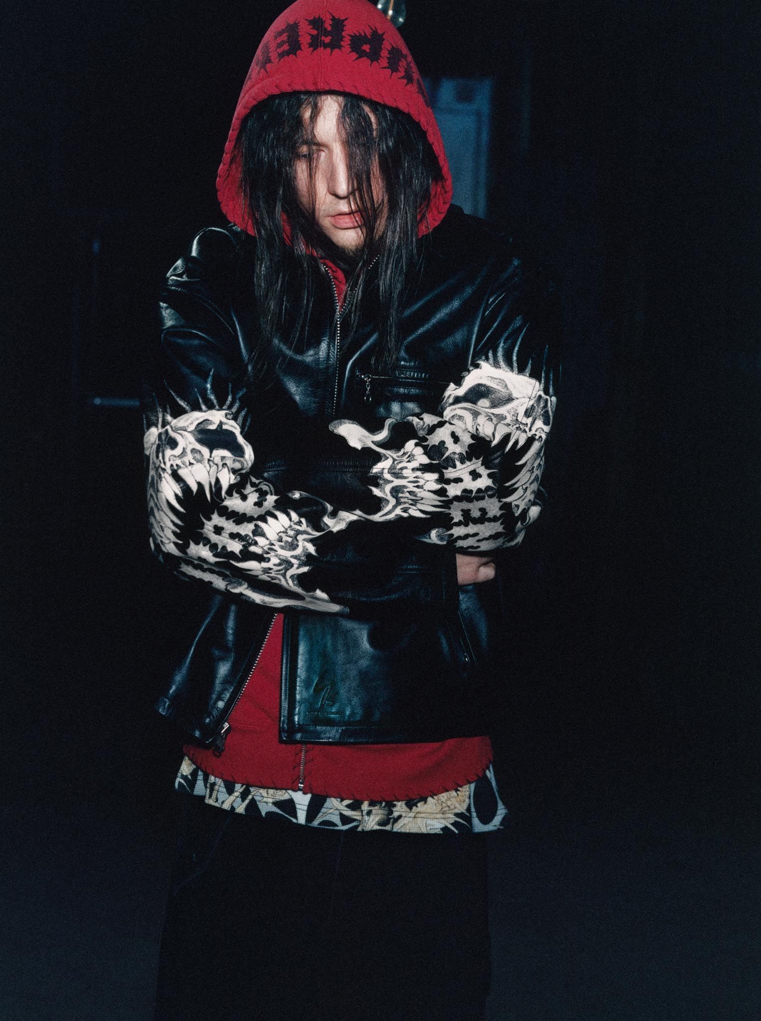 Y’s Yohji Yamamoto black sweat jacket Supreme Y's Zip Up Hooded Sweatshirt (FW25) - $248