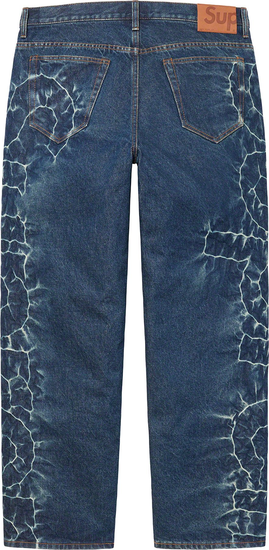 パンツ Supreme ShiboriLooseFitJean 36 Supreme-Shibori-Loose-Fit-Jean