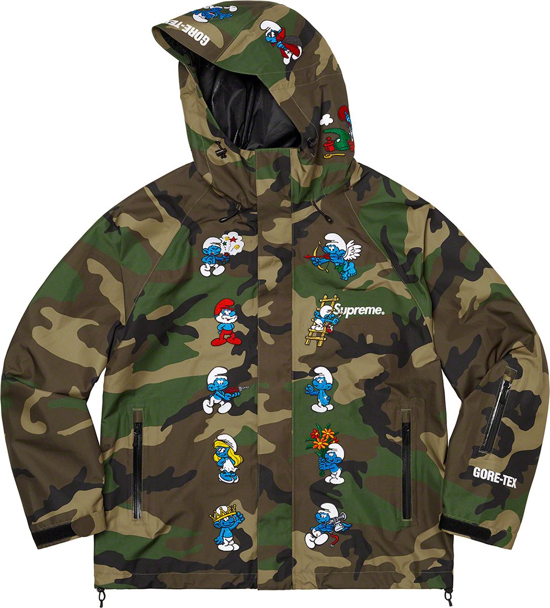 Supreme GORE-TEX スマーフジャケット Supreme Smurfs GORE-TEX Shell Jacket Black Men's - FW20 - US