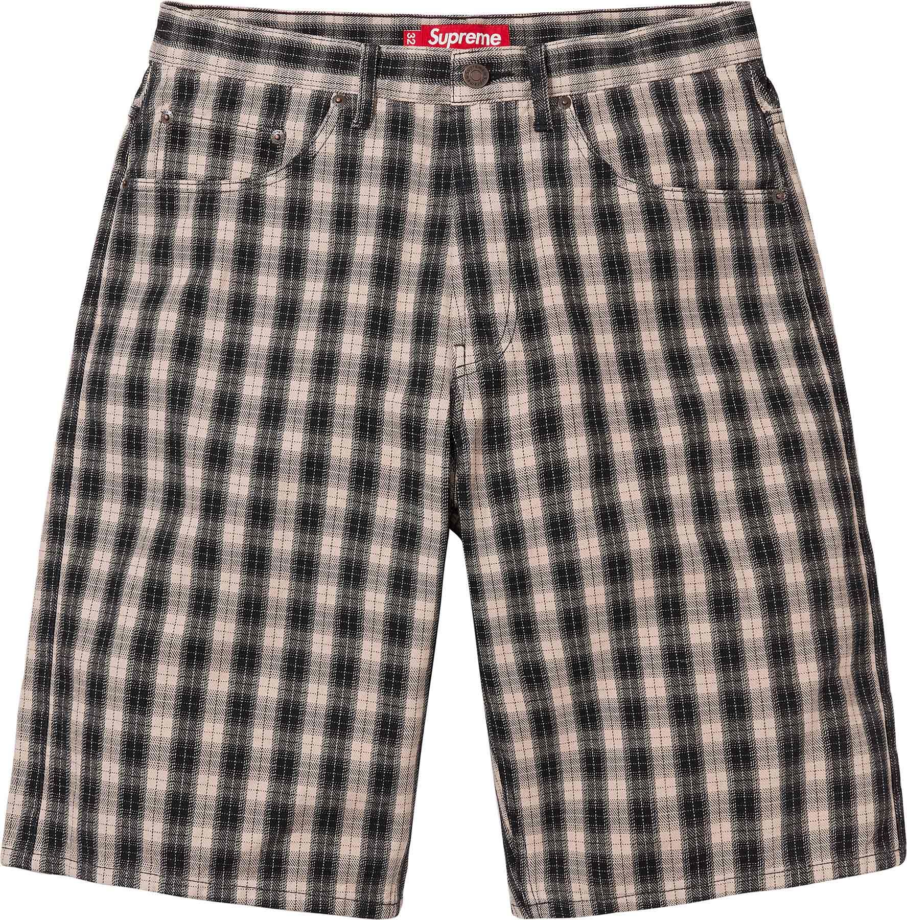 パンツ Supreme Plaid Baggy Short Supreme Plaid Baggy Short (SS24) - $148