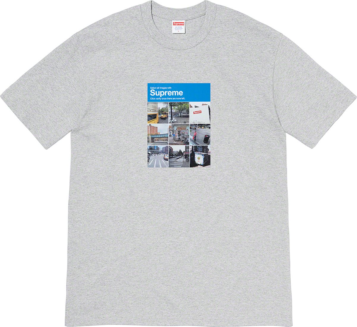 Supreme シュプリーム Verify Tee ブラック　L Supreme シュプリーム Verify Tee ブラック L - メルカリ