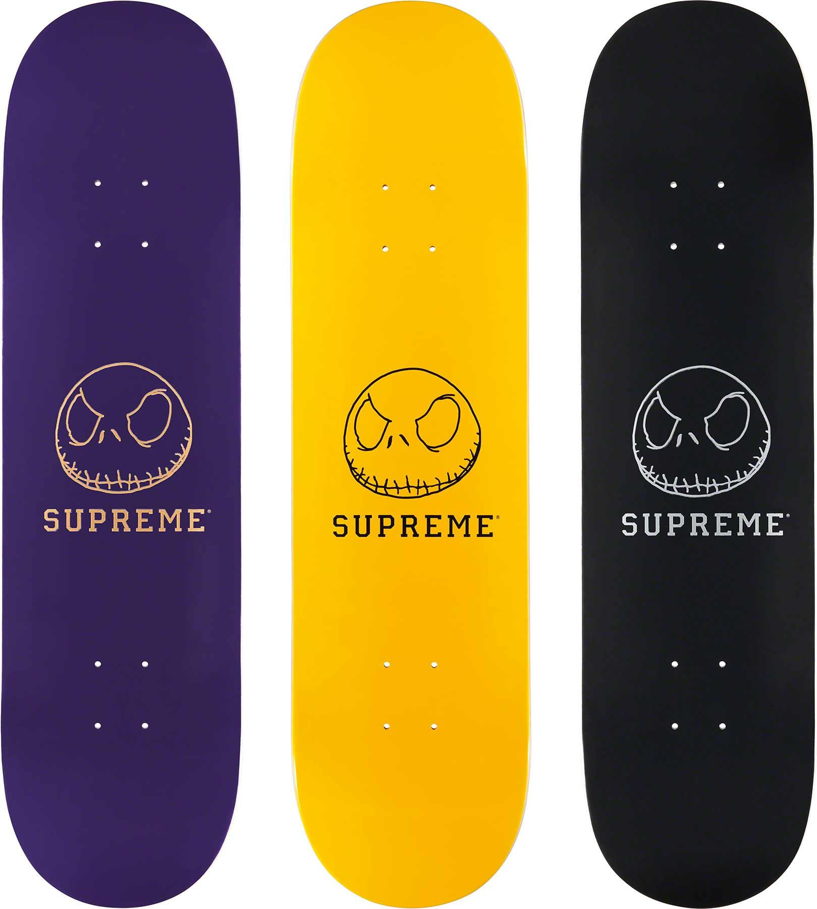 Supreme x ナイトメアビフォアクリスマス Skateboard Fall/Winter 2023 Preview – Supreme