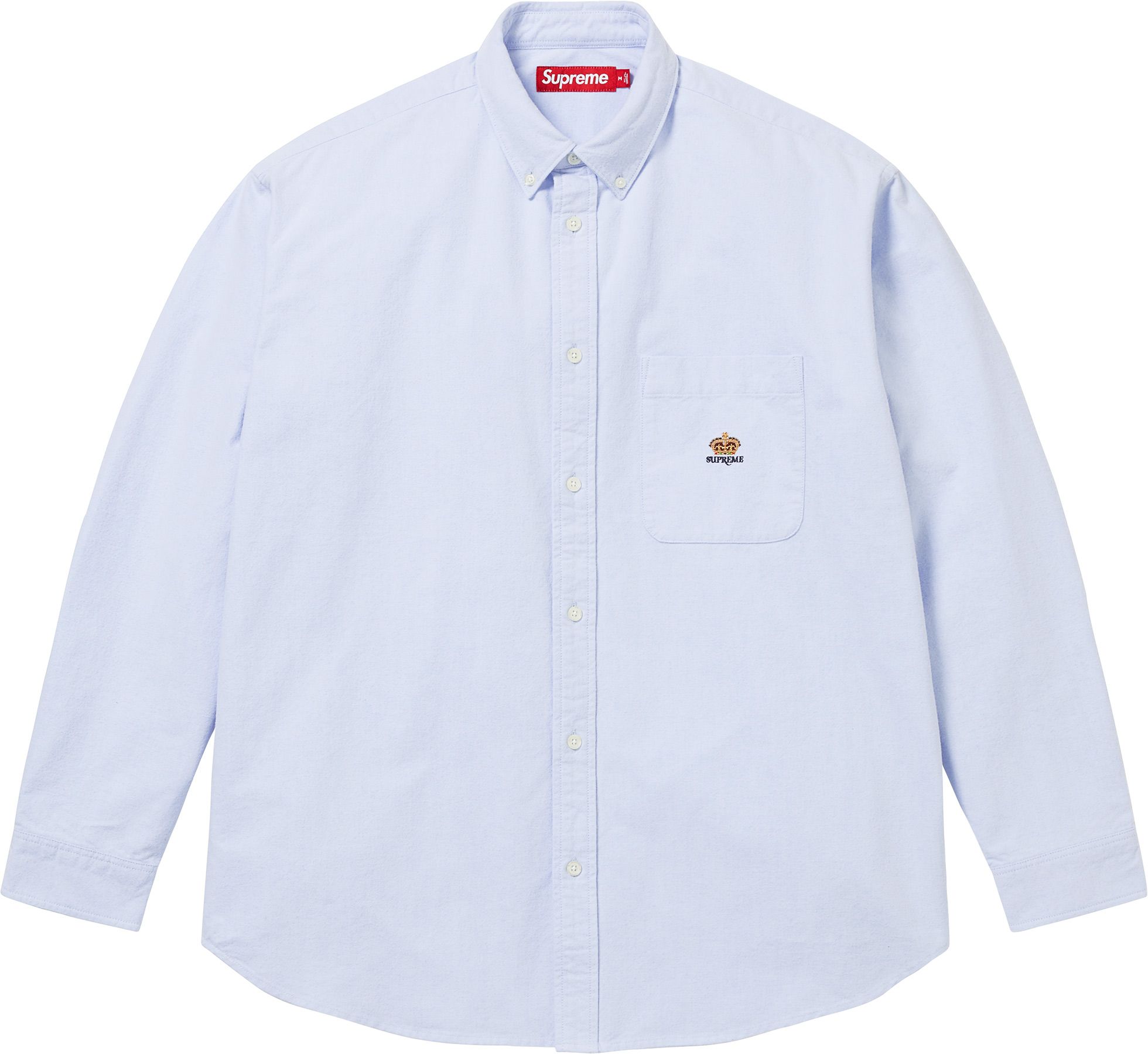 トップス Supreme Loose Fit S/S Oxford Shirt 24SS Supreme Loose Fit S S Oxford Shirt (SS24) - $128