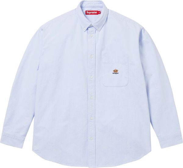 Loose Fit Flannel Oxford Shirt