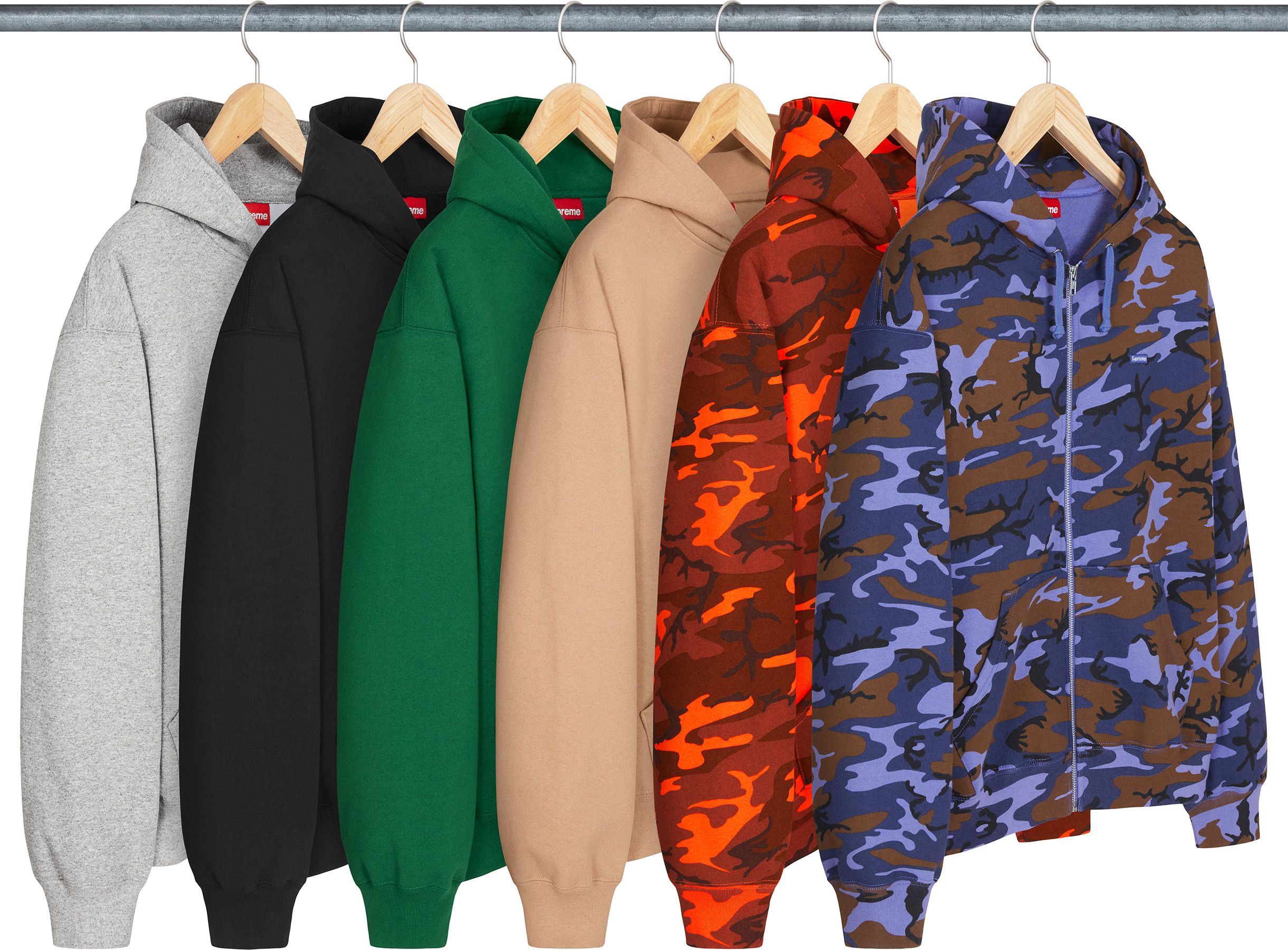 【希少XL】SUPREME 21SS SMALL BOX LOGO HOODED Supreme Small Box Facemask Zip Up Hooded Sweatshirt (FW21