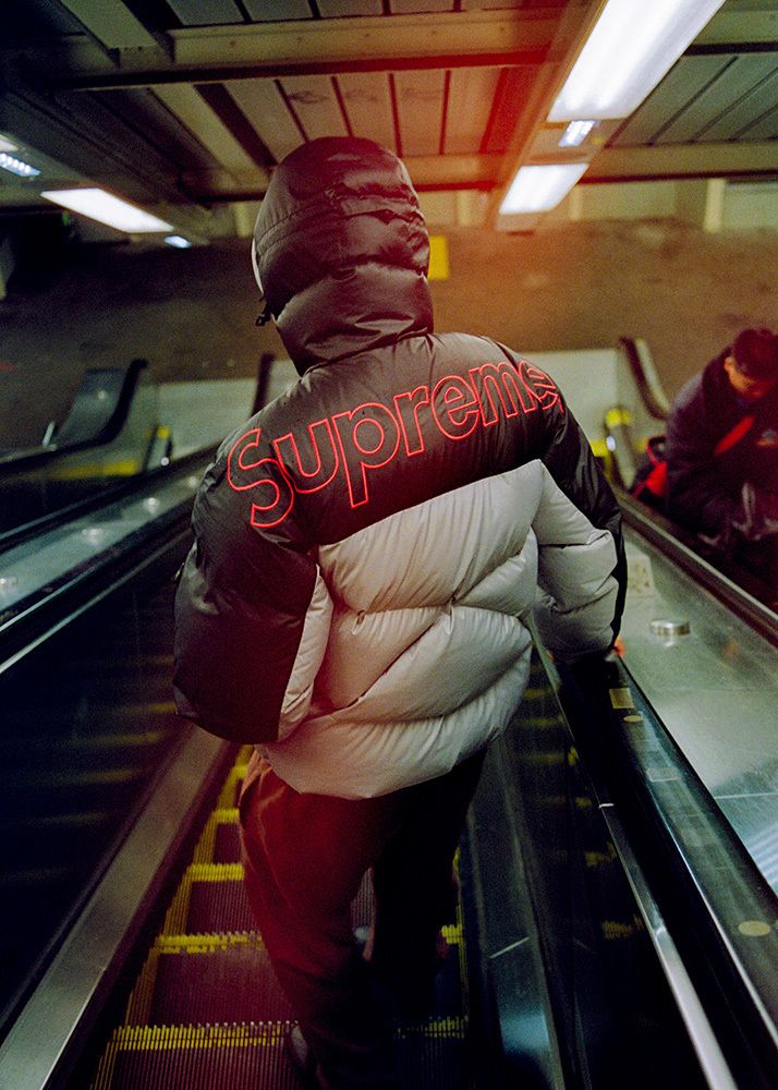 ジャケット・アウター Supreme/The North Face/800-Fill Half Zip Supreme The North Face 800-Fill Half Zip Hooded Pullover