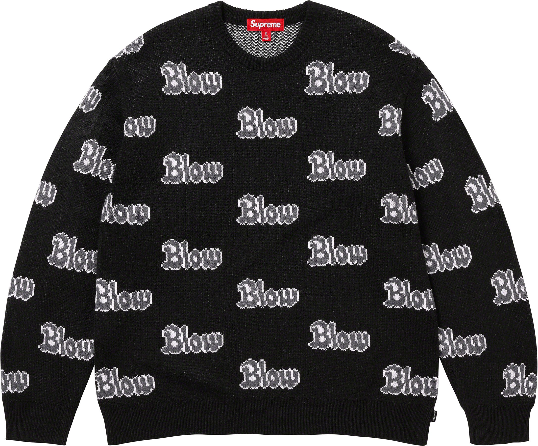 トップス Supreme Small Box Polo Sweater \"Black Supreme Small Box Polo Sweater (FW24) - $148
