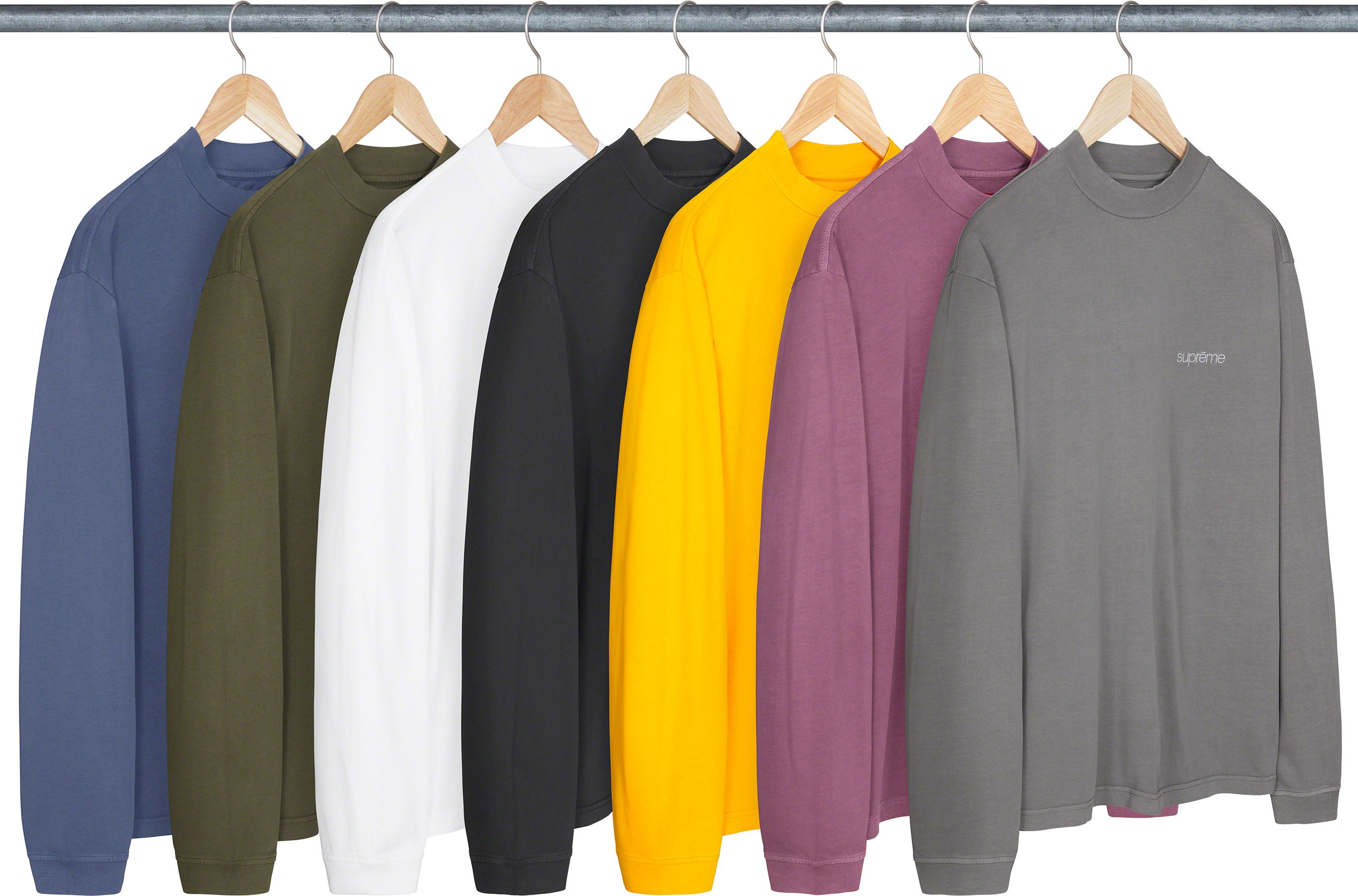 新品　BRIEFING BACK LOGO LINE LS MOCK NECK Briefing Logo Rib Mock Neck Men's Relaxed Fit L Shirt | eBay