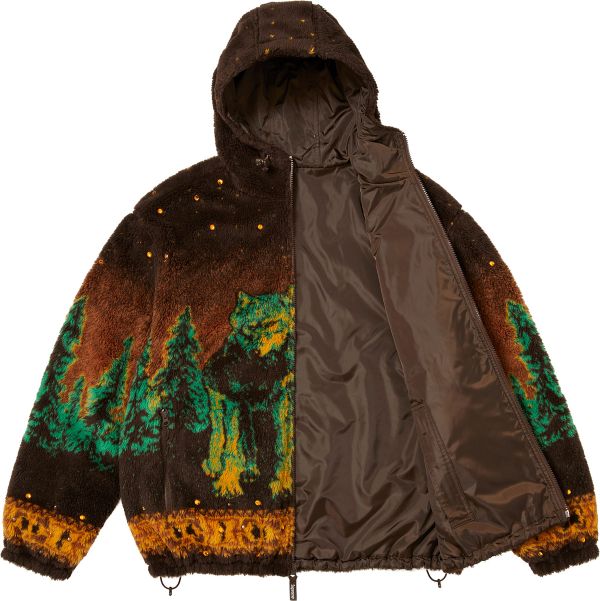 Supreme®/b.b. Simon Reversible Hooded Fleece Jacket