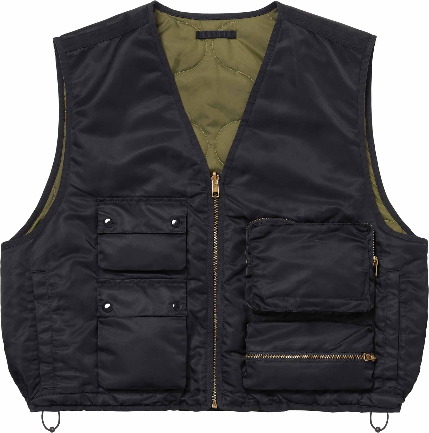 ジャケット・アウター supreme 2-in-1 MA-1 + Vest Varsity Supreme 2-in-1 MA-1 + Vest (SS24) - $448