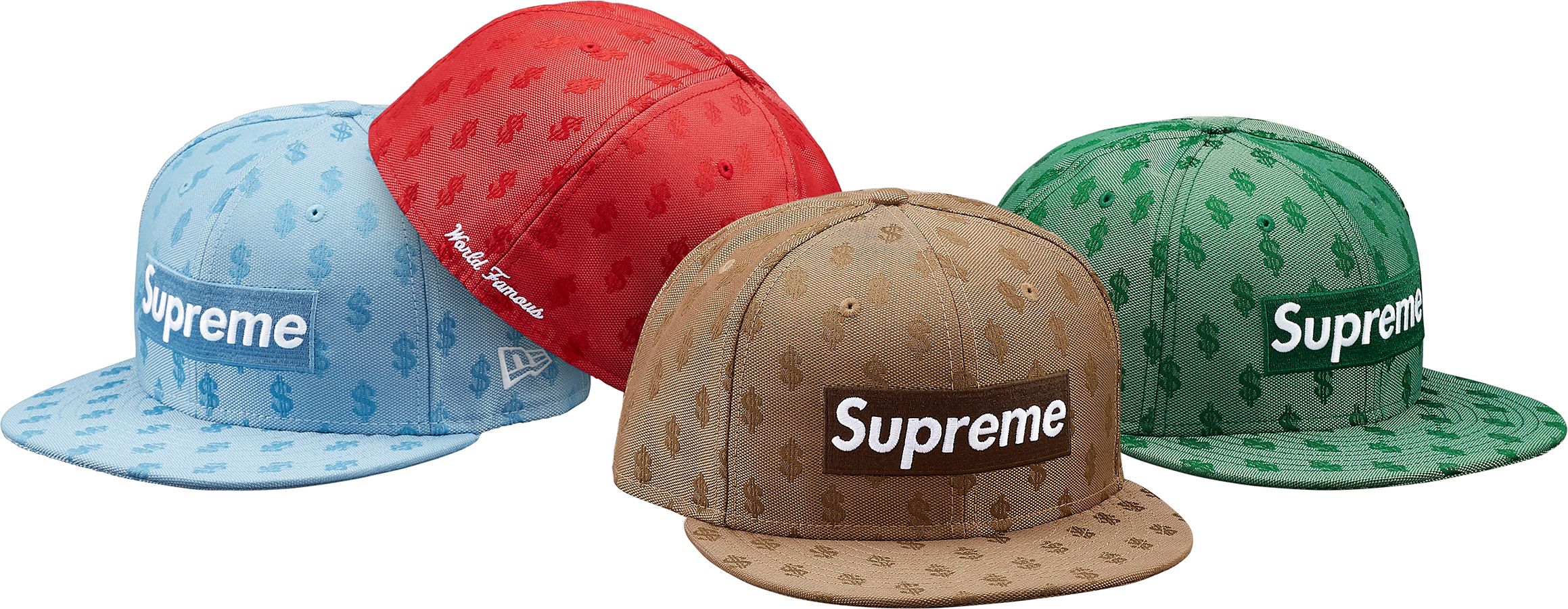 帽子 Supreme Monogram Box Logo New Era 18ss Supreme Monogram Box Logo New Era Red - SS18 - US