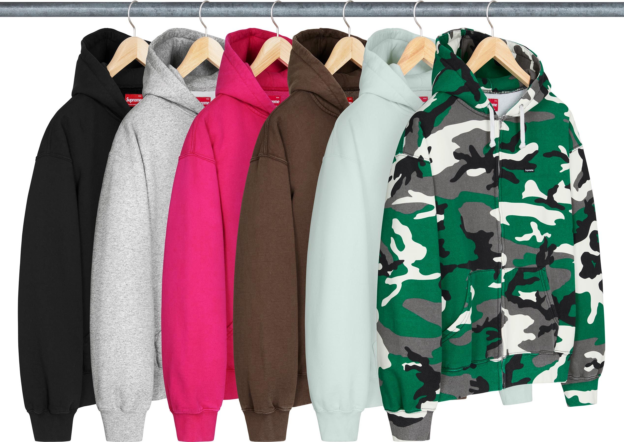 【23fw、希少】Supreme small box zip up hooded Fall/Winter 2024 Preview – Supreme