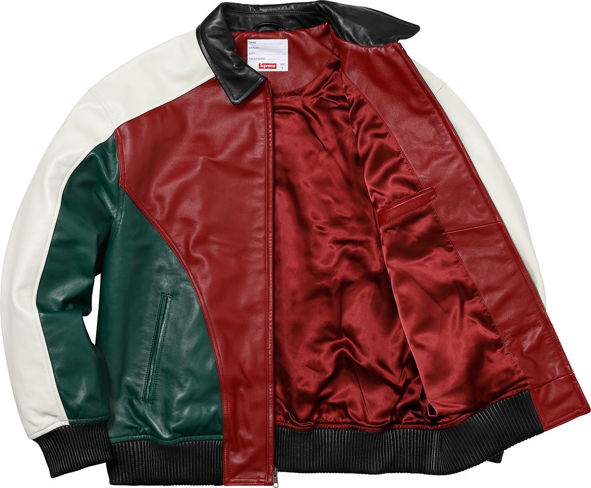 ジャケット・アウター supreme Studded Arc Logo Leather Jacket Spring/Summer 2018 Preview – Supreme