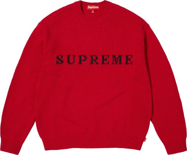 Contrast Logo Sweater