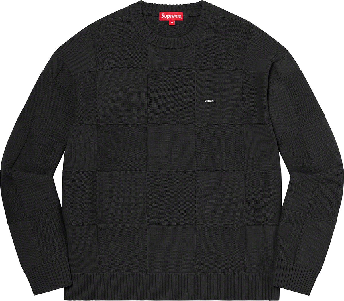 トップス supreme Checkerboard Sweater Supreme Tonal Checkerboard Small Box Sweater (SS21) - $138