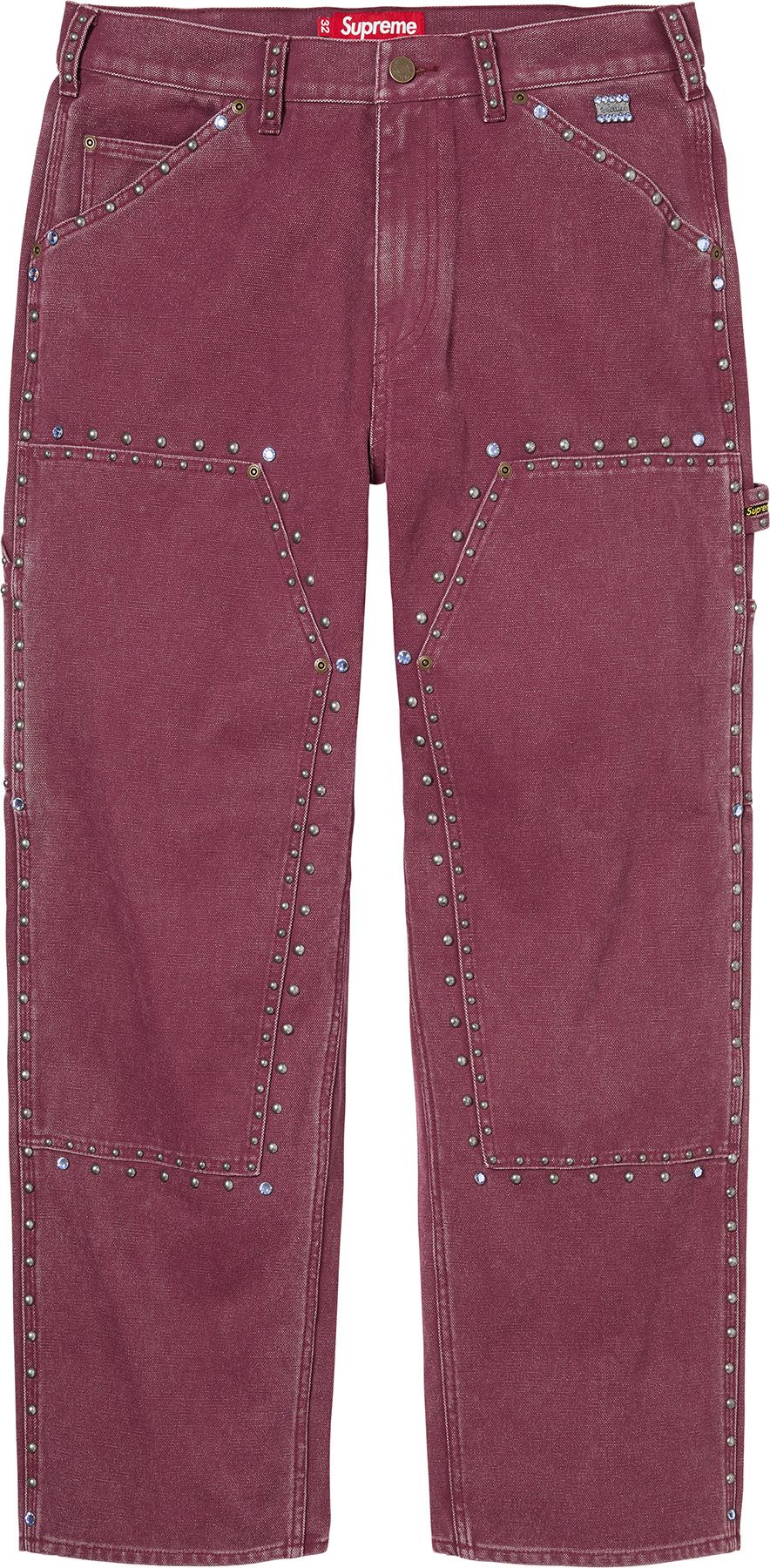 パンツ Supreme b.b. Simon Studded Painter Pant Supreme x B.B. Simon Studded Double Knee Painter Pant