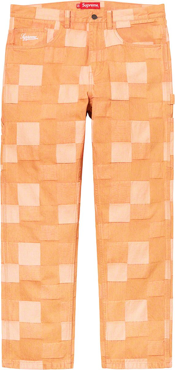 Supreme Patched Denim Painter Pant デニム Supreme Patched Denim Painter Pant Black