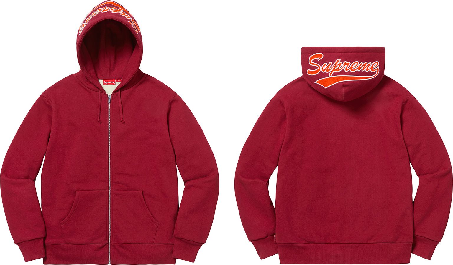 トップス Supreme Thermal Zip Up REFLECTIVE hoodie Supreme Thermal Zip Up Hooded Sweatshirt (FW19) - $198