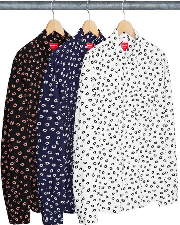 ジ*ン様 Supreme Printed Corduroy Shirt Supreme Printed Corduroy Shirt