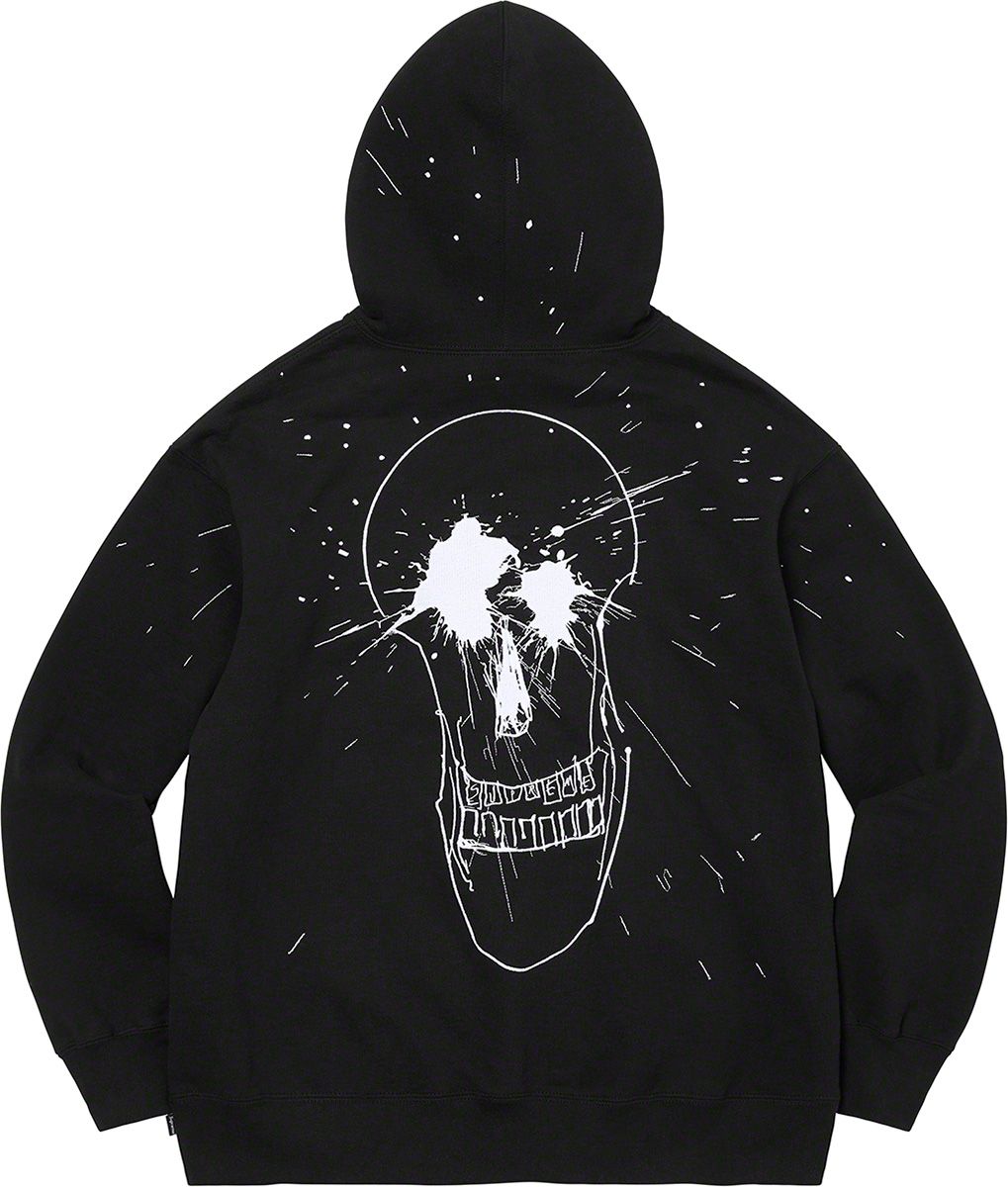 トップス Ralph Steadman Skull Hooded Sweatshirt Spring/Summer 2022 Preview – Supreme