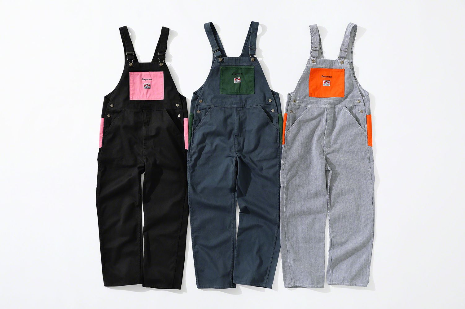 【Supreme×Ben Davis/シュプリーム×ベンデイビス】オーバーオール Supreme Ben Davis Overalls (FW19) - $188