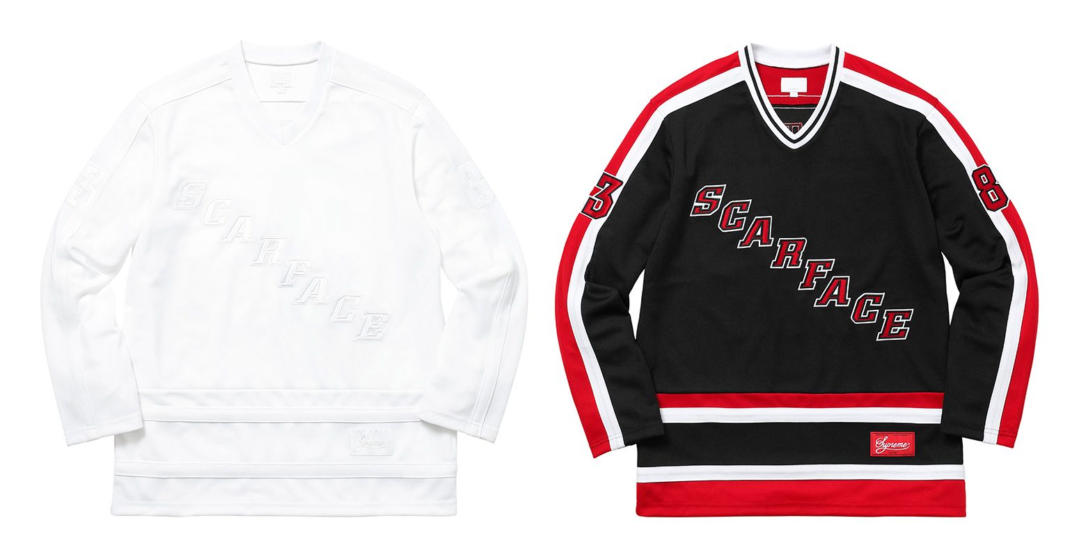トップス Supreme Scarface Hockey Jersey Football Supreme/Scarface™ – Gallery – Supreme