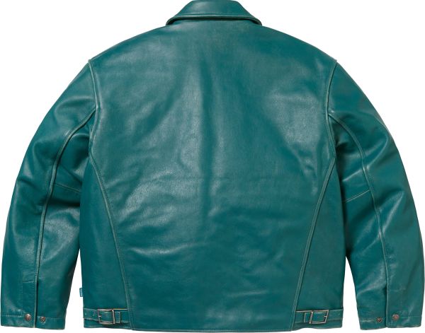 Supreme®/Schott® Leather Racer Jacket