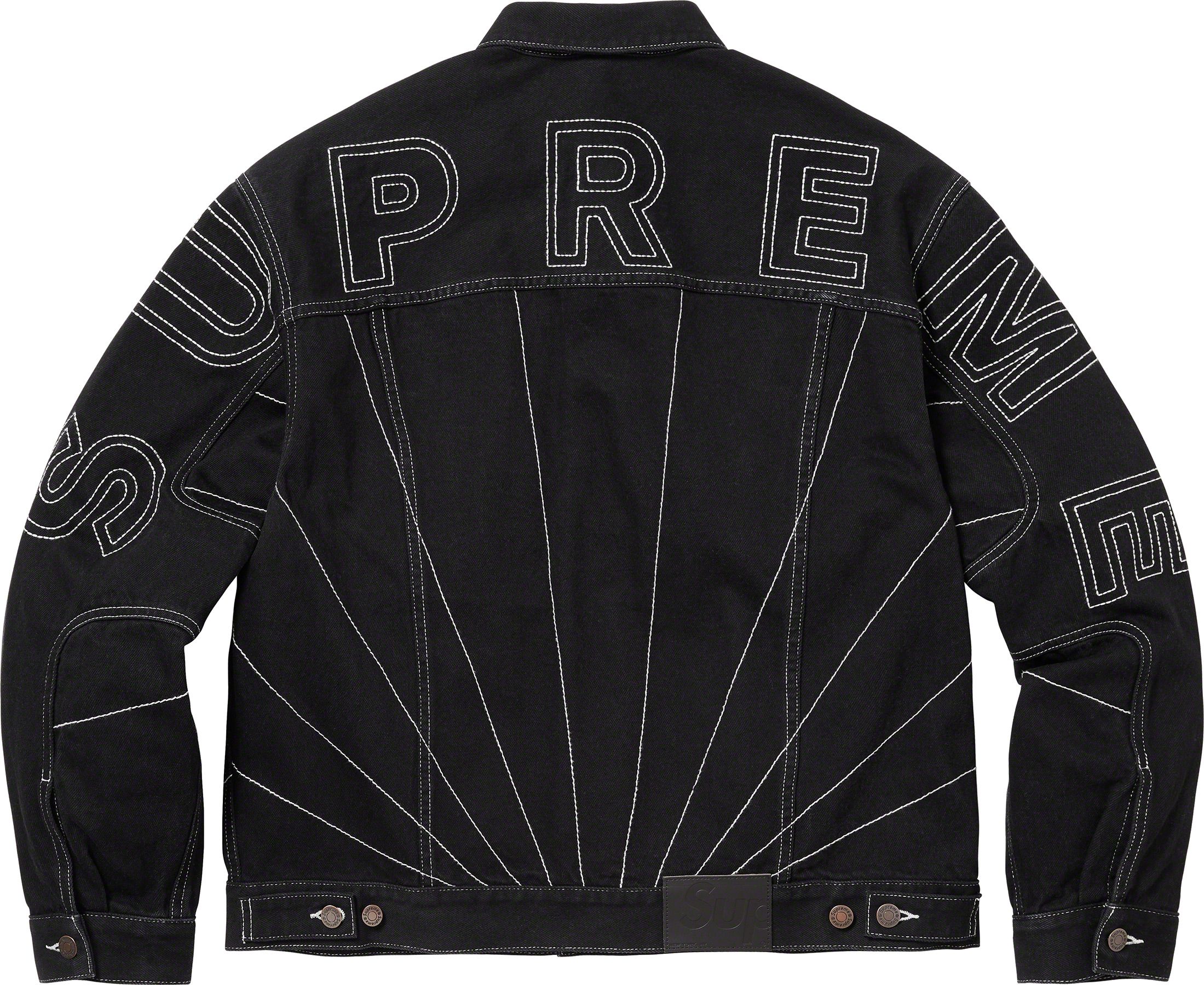 ジャケット・アウター supreme RadialEmbroidered Loose Fit jean Fall/Winter 2023 Preview – Supreme