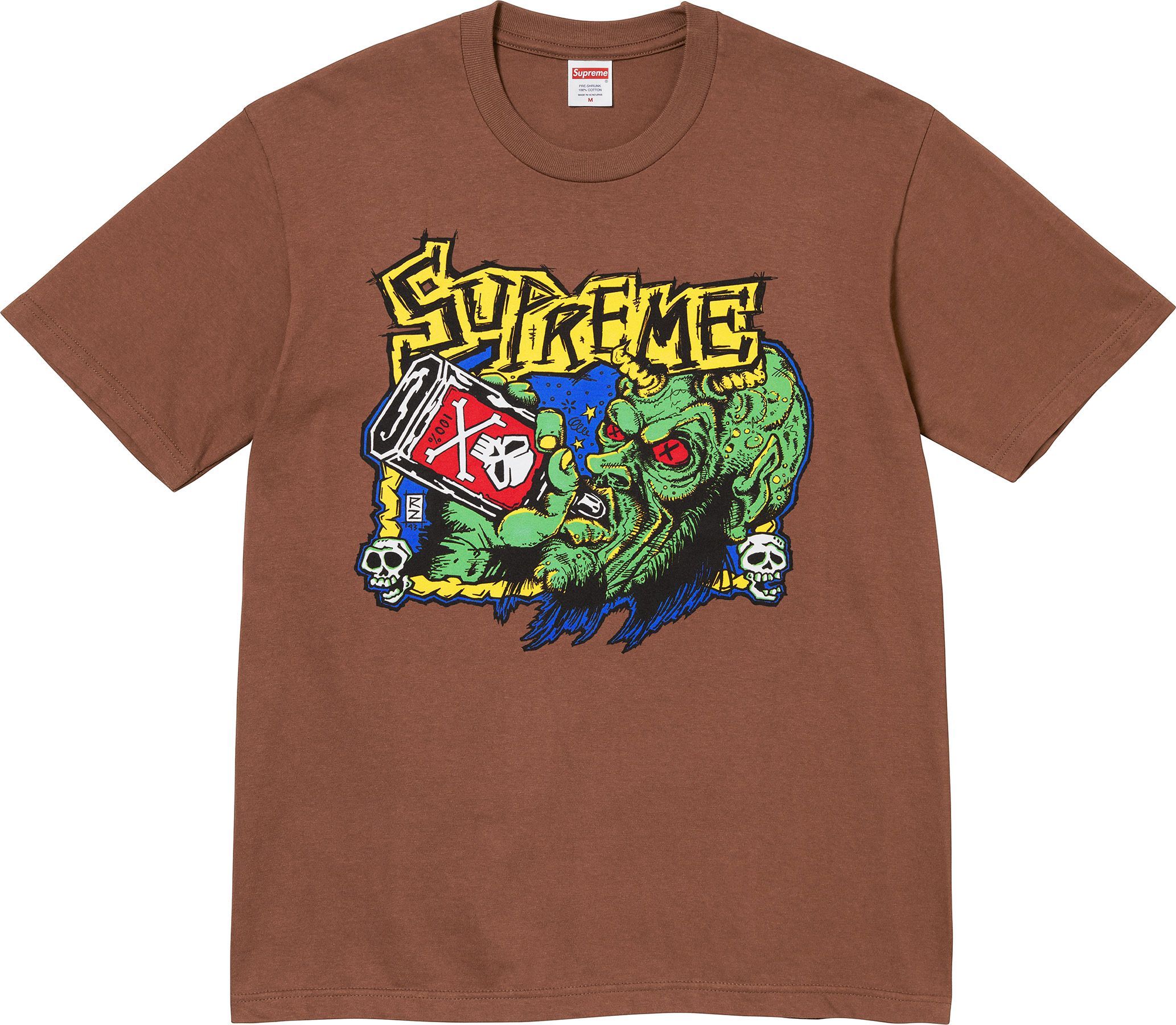 supreme stick tee 2025 week1 シュプリーム Supreme Stick Tee White Men's - FW25 - US