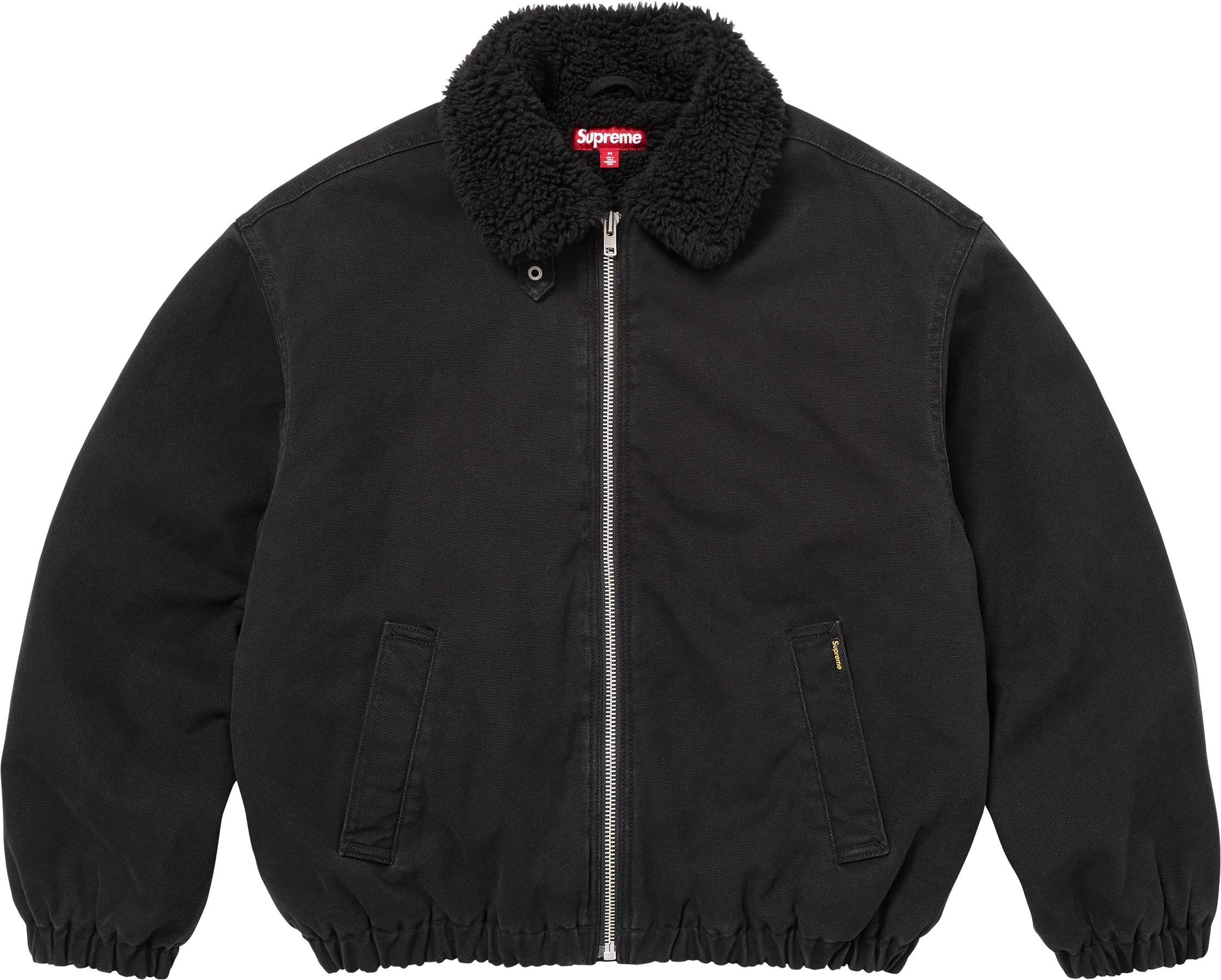 ジャケット・アウター Supreme Shearling Lined Bomber Jacket M org.jpg