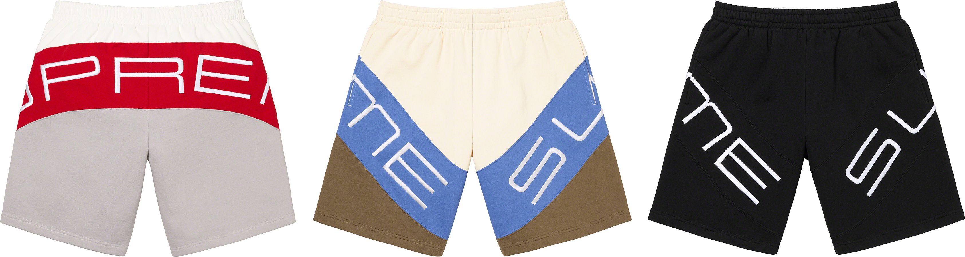 パンツ 22 Supreme Reverse Patchwork Sweatshort Supreme Reverse Patchwork Sweatshort (SS22) - $128