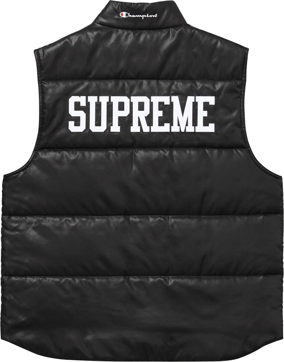 ジャケット・アウター SUPREME CHAMPION PUFFY VEST 17SS Spring/Summer 2017 Preview – Supreme
