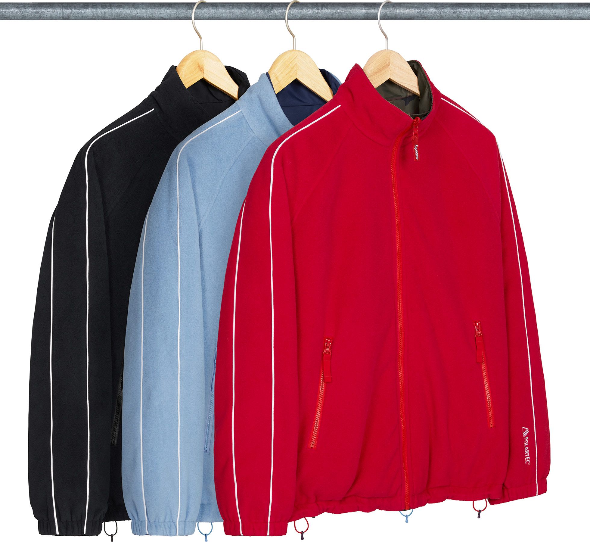 新品 Supreme Polartec Reversible Pullover Supreme Polartec Shearling Reversible Pullover (FW24) - $198