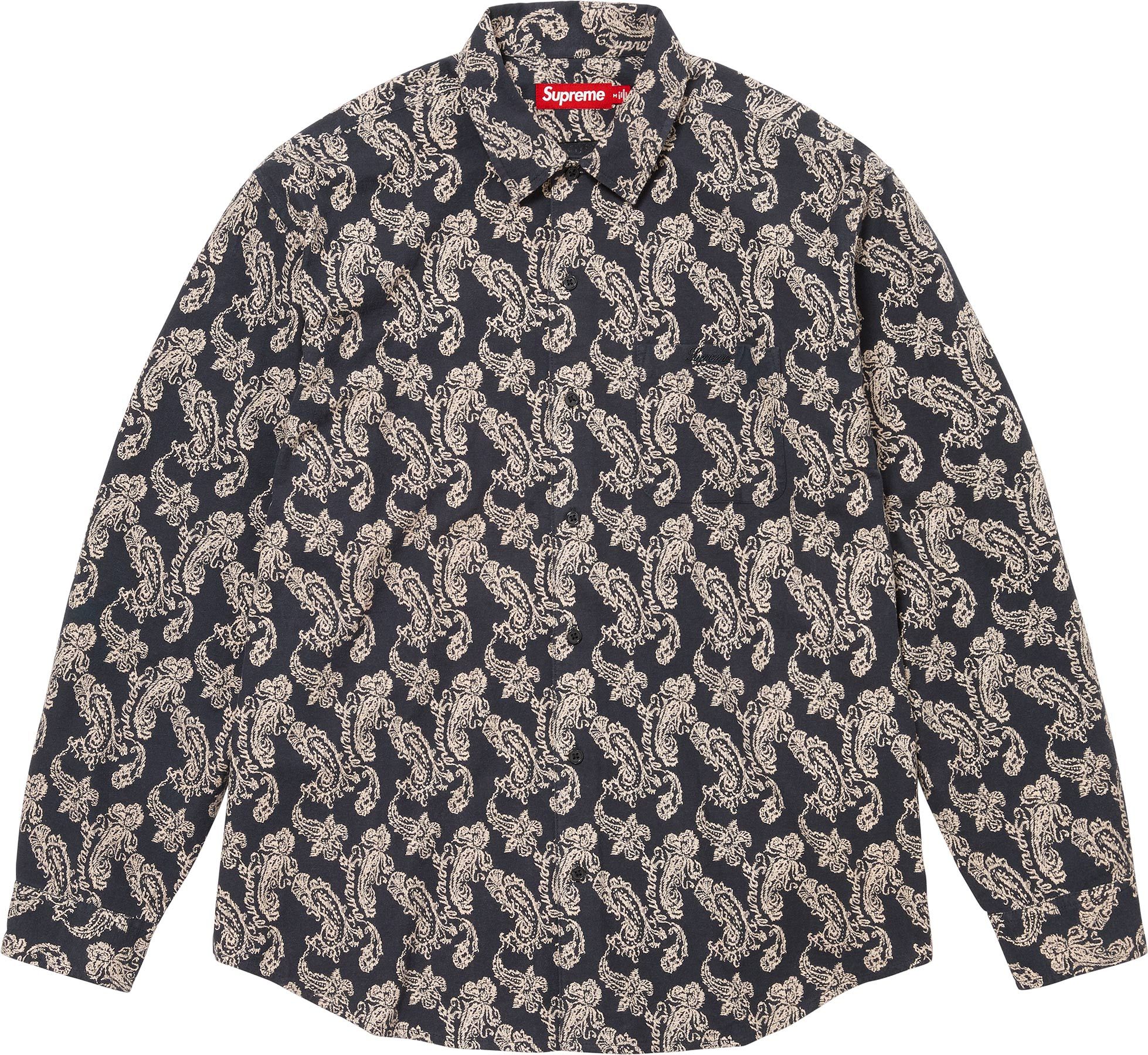 Supreme 13ss paisley shirt M