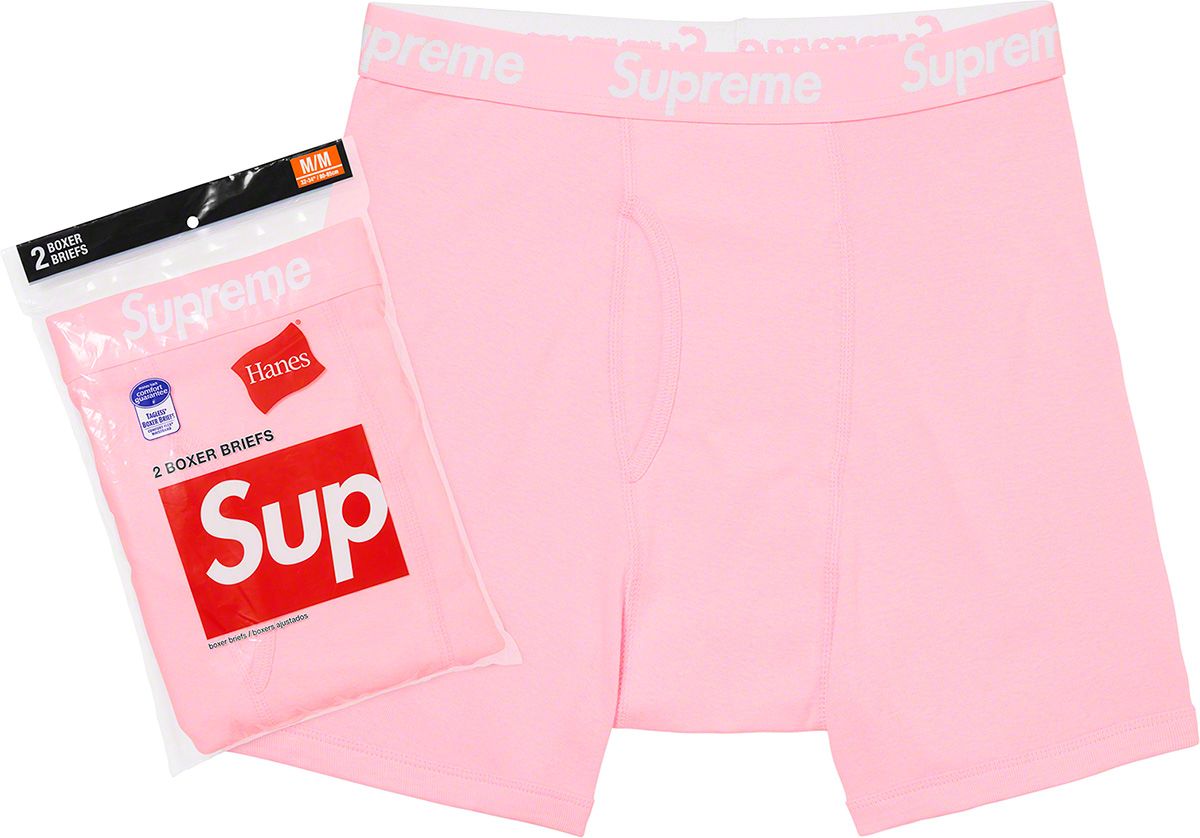 Supreme®/Hanes® Boxer Briefs (2 Pack) S Spring/Summer 2022 Preview – Supreme
