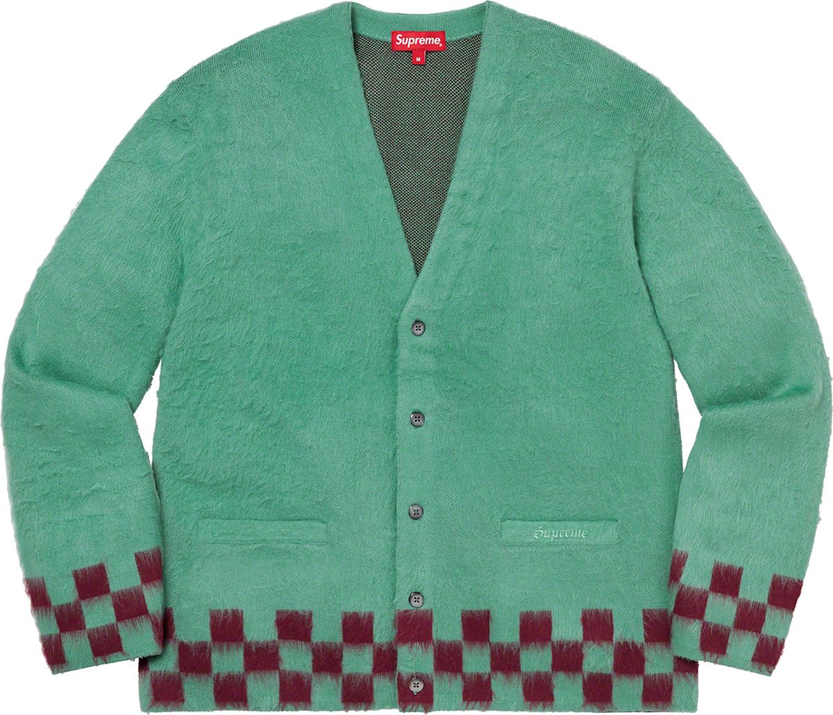 トップス Supreme Brushed Checkerboard Cardigan Spring/Summer 2021 Preview – Supreme