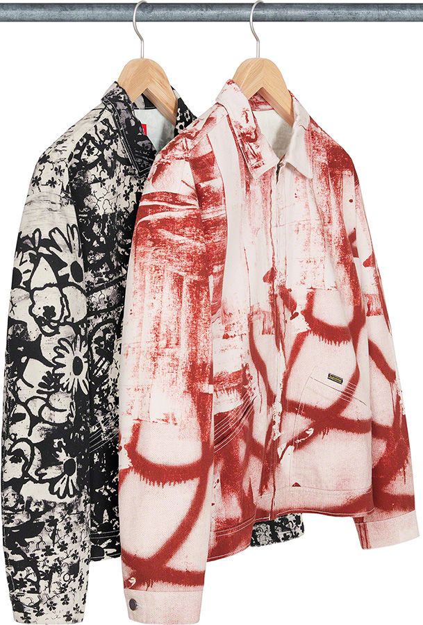 Supreme×Christopher Wool Regular Jean Buy Supreme x Christopher Wool Regular Jean 'Red' - FW21P84