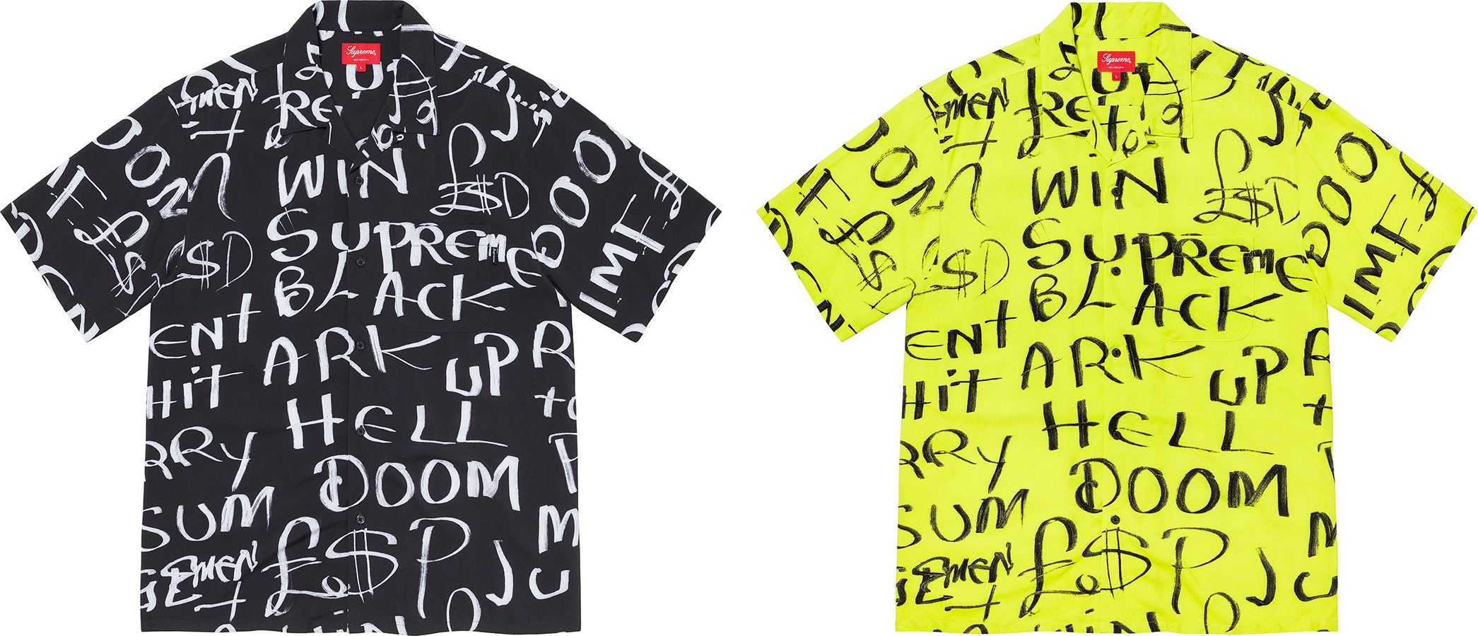 トップス supreme Black Ark Rayon S/S Shirt L Fall/Winter 2020 Preview – Supreme