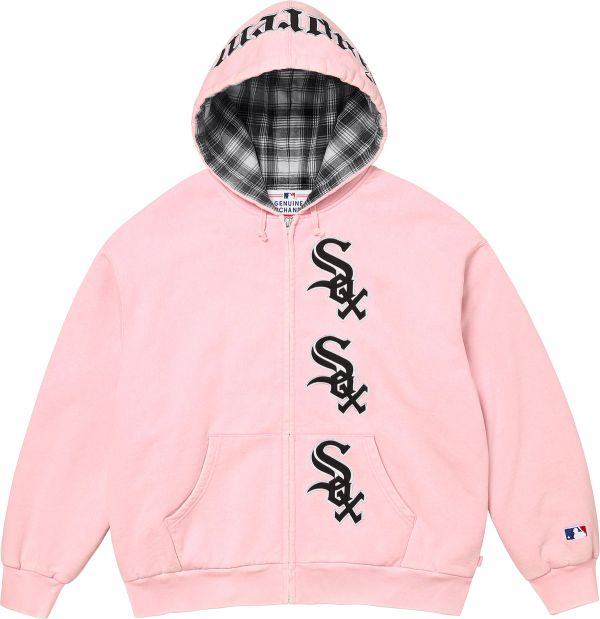 Supreme®/Chicago White Sox™ Zip Up Hooded Sweatshirt