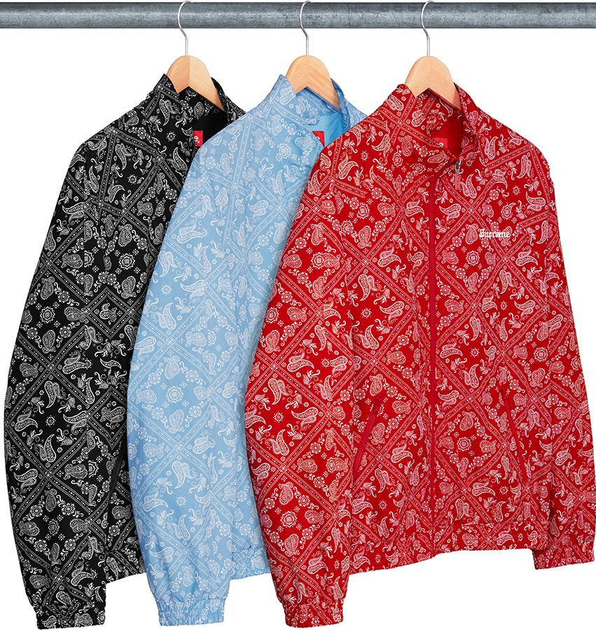 Supreme Bandana Track Jacket Pant 上下セット Supreme Bandana Track Pant (SS18) - $128