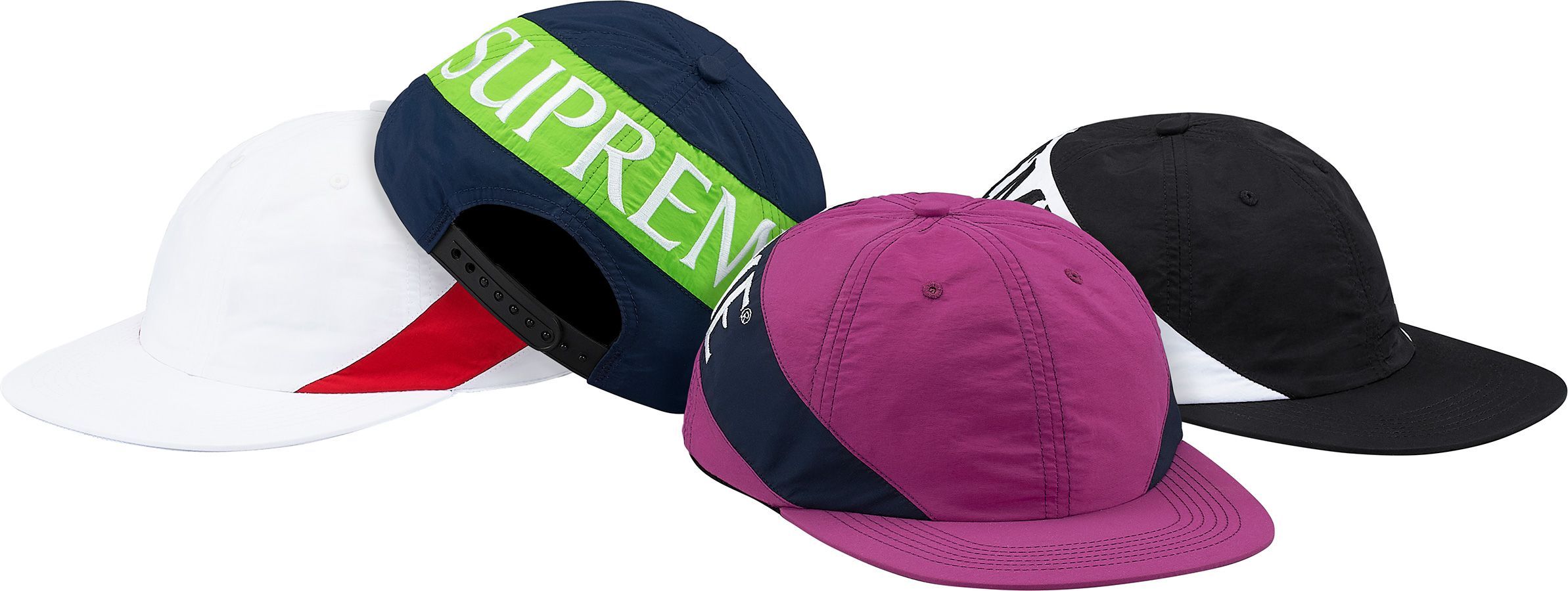 帽子 Supreme BrushedTwillScript6-Panel 2017FW Supreme Brushed Twill Script 6-Panel (FW17) - $48