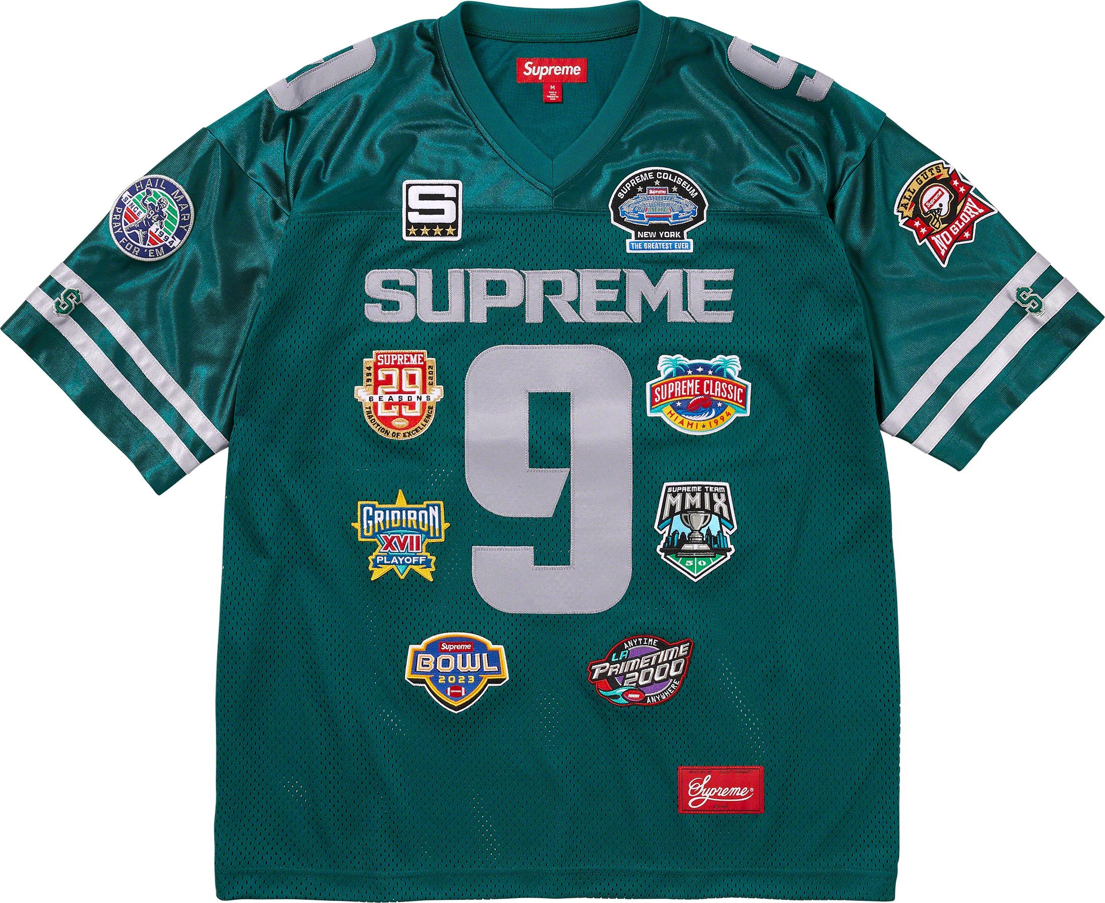 トップス SUPREME BONES HOCKEY JERSEY Supreme Bones Hockey Jersey Black Men's - FW23 - US