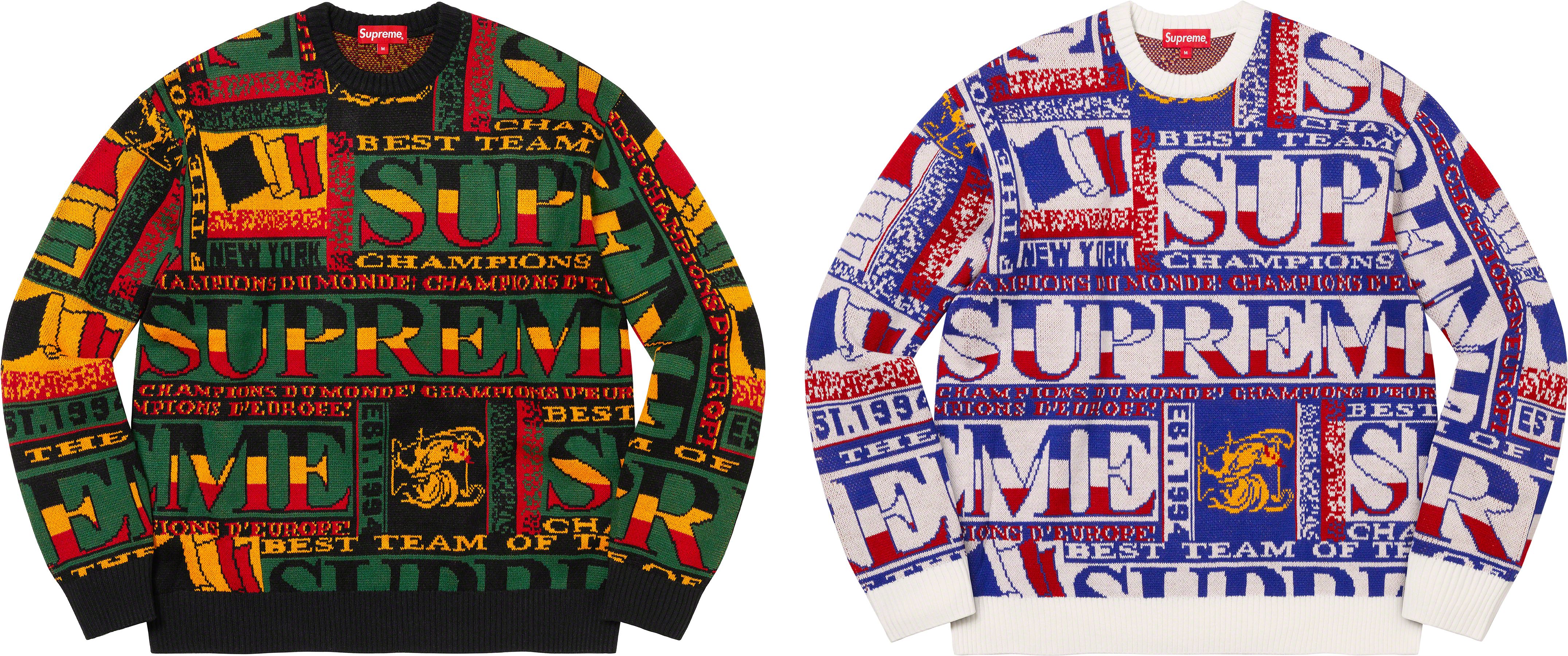 トップス Supreme Sparkle Cardigan 23S/S Supreme Sparkle Cardigan (SS23) - $168