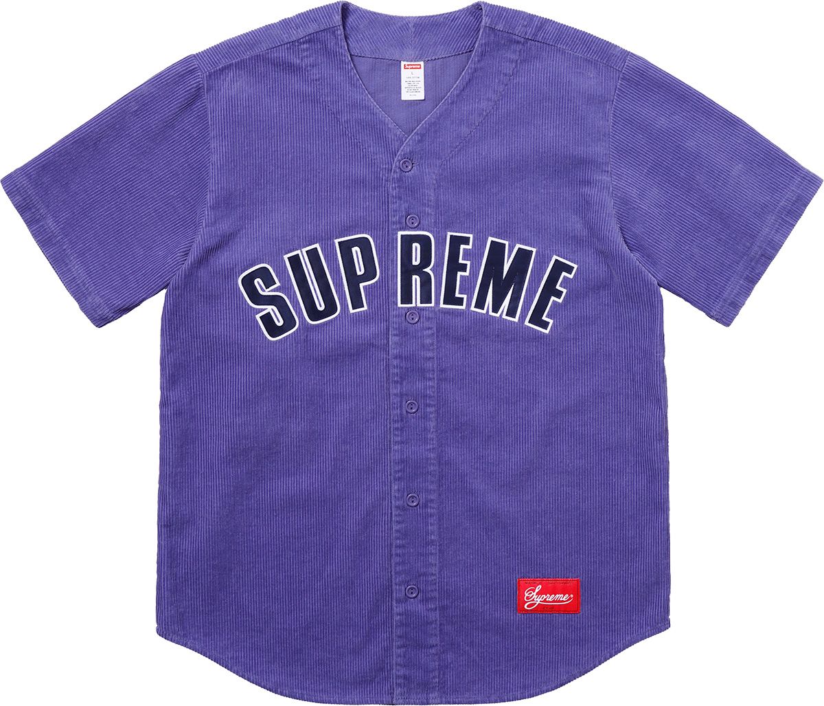 トップス supreme corduroy baseball jersey Spring/Summer 2018 Preview – Supreme