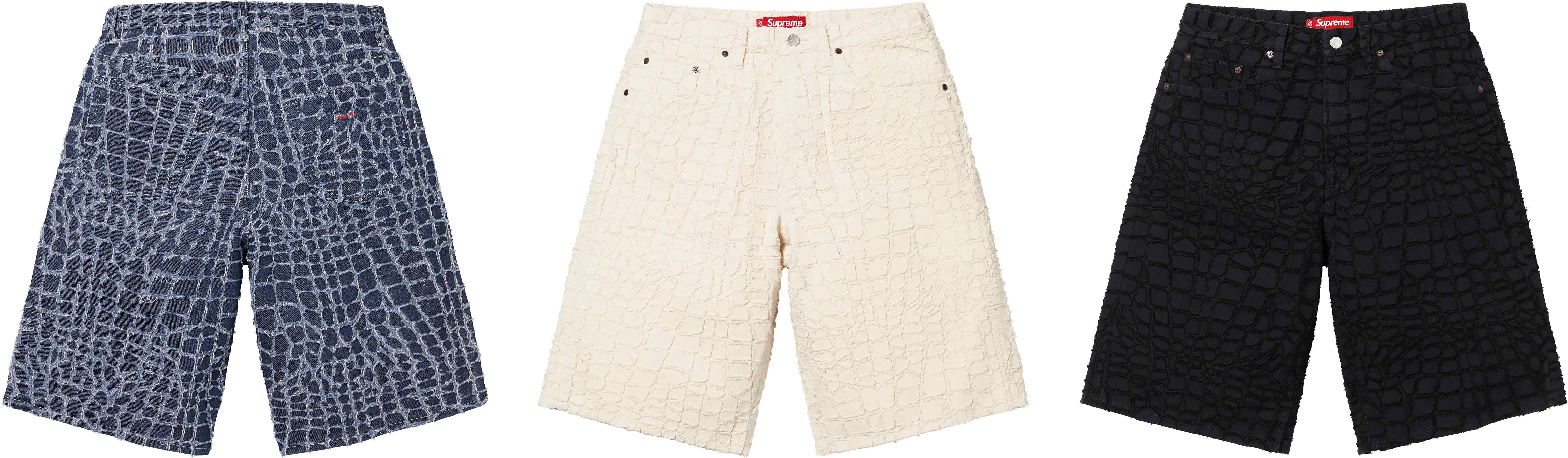 パンツ Supreme/Ernie Barnes Baggy Denim Short Supreme Ernie Barnes Baggy Denim Short Pool Hall Men's