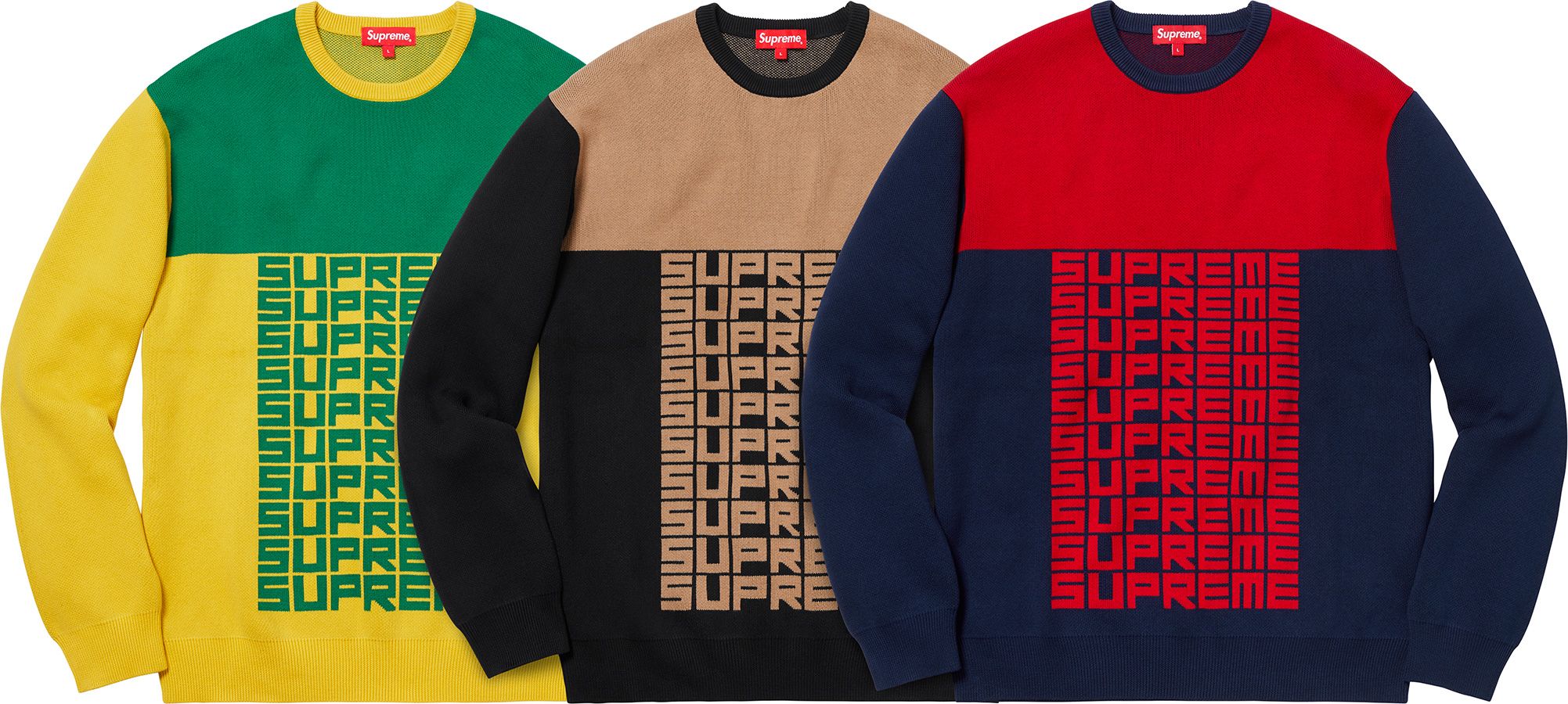 トップス Supreme Corduroy Detailed Zip Sweater Supreme Corduroy Detailed Zip Sweater (FW18) - $158